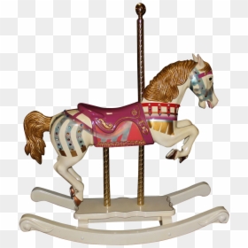 Child Carousel, HD Png Download - carousel horse png