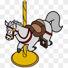 Official Club Penguin Online Wiki, HD Png Download - carousel horse png