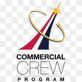 Commercial Crew Program Logo, HD Png Download - nasa logo png transparent