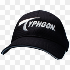 Black Typhoon Cap - Only Png Cap, Transparent Png - black baseball hat png