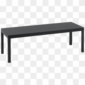 26011 Workshop Coffee Table Black 1523443862 - Icons Of Denmark Kant Bench, HD Png Download - black table png