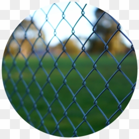 Damagae Chain Link Fencing, HD Png Download - metal chain fence png