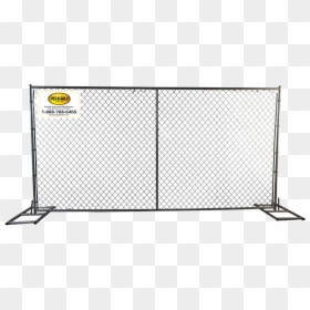 Temporary Fence - Crowd Control Chain Link Fence, HD Png Download - metal chain fence png