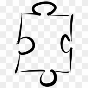 Puzzle, HD Png Download - white puzzle piece png