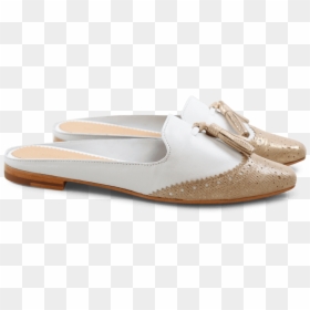 Mules Joolie 6 Java Metalic Sand Kid White Ls Natural - Flip-flops, HD Png Download - white kid png