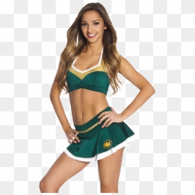 Edmonton Eskimos Cheerleader - Eskimos Cheerleader Alyssa, HD Png Download - cheerleader megaphone png