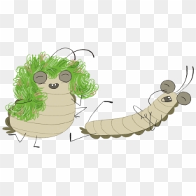 Waxworm, HD Png Download - firefly insect png