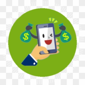 Make Money Online Mobile Png, Transparent Png - make money png