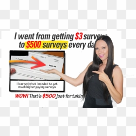 Make Money Surveys, HD Png Download - make money png