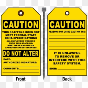 Caution, HD Png Download - danger tape png