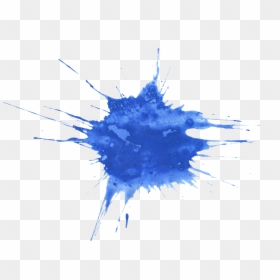 20 Blue Watercolor Splatter Png Transparent Onlygfxcom - Visual Arts, Png Download - splatter png transparent