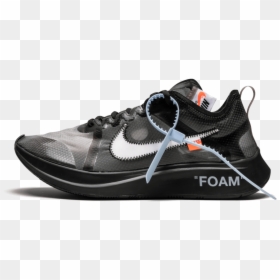 Nike Off White Nike Zoom Fly, HD Png Download - nike png white