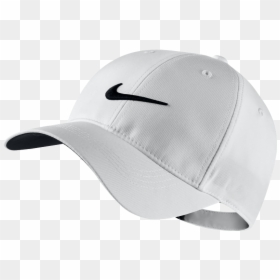 All White Nike Cap, HD Png Download - nike png white