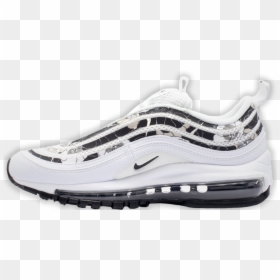 Nike Air Max 97 Se Floral Black White - Air Max 97 Weiß, HD Png Download - nike png white