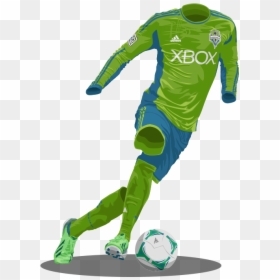 Kick Up A Soccer Ball, HD Png Download - seattle sounders png