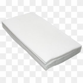White Dinner Napkins Gt Fold, HD Png Download - paper napkin png