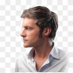Male Profile Face , Png Download - Grow Sideburns, Transparent Png - face profile png