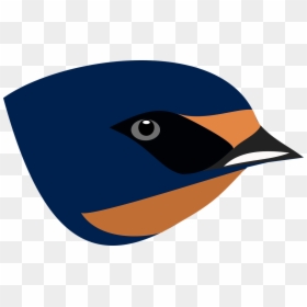 Swallow Bird Head Png, Transparent Png - face profile png