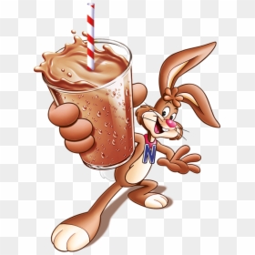 Nestle Chocolate Milk Bunny, HD Png Download - cartoon bunny png