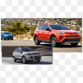 2016 Toyota Rav4 Vs - Toyota Rav4 2017 Vs Kia Sportage 2017, HD Png Download - rav4 png