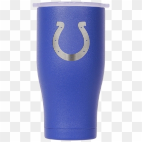 Indianapolis Colts Blue/white Etched Chaser 27oz - Carbonated Soft Drinks, HD Png Download - colts png