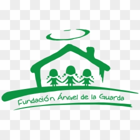 Logo - Fundacion Angel De La Guarda, HD Png Download - youtube png transparente