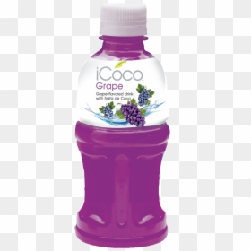 Icoco Fruit Juice With Nata De Coco -grapes - Icoco Juice, HD Png Download - fruit juice png