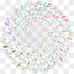Thumb Image - Circle Music Notes Png, Transparent Png - abstract line png