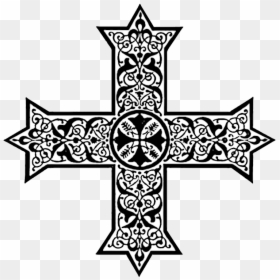 Coptic Crosses In Liturgical Colors Christian Clip - Coptic Cross Clip Art, HD Png Download - ash wednesday png