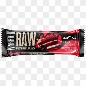 Warrior Raw Protein Flapjack 12x75g - Chocolate, HD Png Download - raw is war png