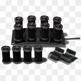 Volumizing Hot Rollers Luxe - T3 Volumizing Hot Rollers Luxe 12-piece Set, HD Png Download - lens flair png