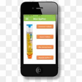 Iphone 4, HD Png Download - epipen png