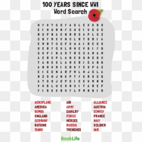 Word Search, HD Png Download - world war 1 png