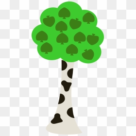 Birch Tree - Birch Tree In Cartoon, HD Png Download - birch trees png