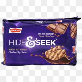 Parle Hide & Seek Chocolate Chip Cookie, HD Png Download - hide and seek png