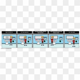 How To Boards Storyboard - Social Story On Washing Hands, HD Png Download - washing hands png
