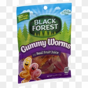 Gummy Worms Real Fruit Juice, HD Png Download - gummy worm png