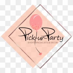 Pick Ur Party Logo, HD Png Download - party decoration png