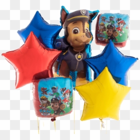 Paw Patrol Balloons Bunch, HD Png Download - party decoration png