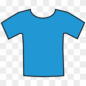 Blue Shirt Clipart, HD Png Download - blue tshirt png