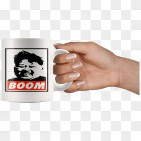 Kim Jong Un Boom Mug"  Data-zoom="//cdn - Mug, HD Png Download - kim jung un png