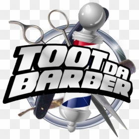 Logo Design Barber Shop, HD Png Download - straight razor vector png