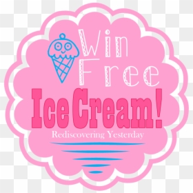 Free Ice Cream - Pink And Main Logo, HD Png Download - baskin robbins png