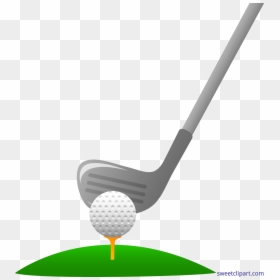 Golf Clipart Golf Ball - Clip Art Golf Club And Ball, HD Png Download - golf ball clipart png