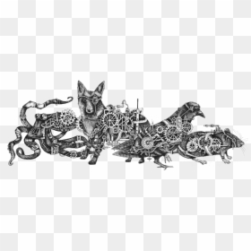 Steampunkfour - Animal Ai Olympics, HD Png Download - wild animal png