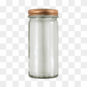 Glass Bottle, HD Png Download - empty jar png