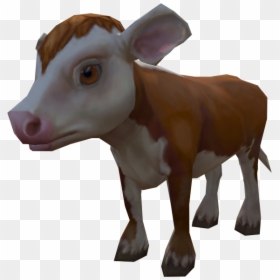 The Runescape Wiki - Dairy Cow, HD Png Download - baby cow png