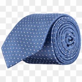 Transparent Silk Clipart - Rolled Tie, HD Png Download - blue tie png