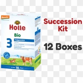 12 Boxes Of Stage 3 Organic Baby Milk Formula (600g) - Cattle, HD Png Download - baby cow png