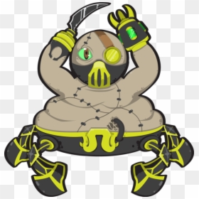 Least Popular Champions - League Of Legends Chibi Urgot, HD Png Download - league of legends champions png